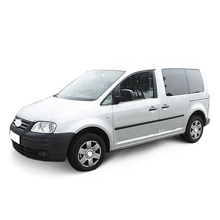 Gummimatten mit hohem Rand Volkswagen Caddy baujahr 2004 - 07.2010, karosserie van