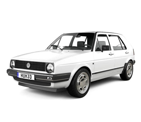 Windabweiser Volkswagen Golf 2 baujahr 1983 - 1991, karosserie schrägheck
