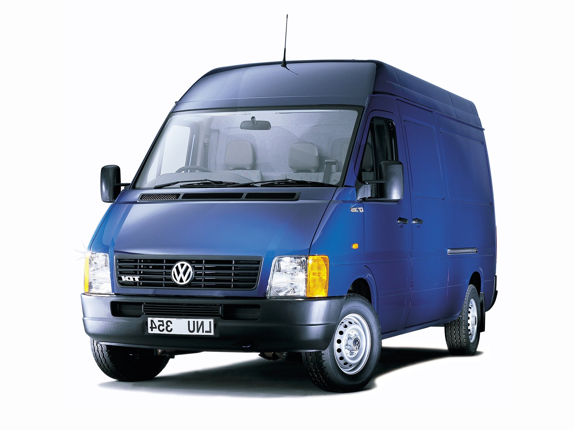 Gummimatten mit hohem Rand Volkswagen LT II baujahr 1996 - 2006, karosserie van