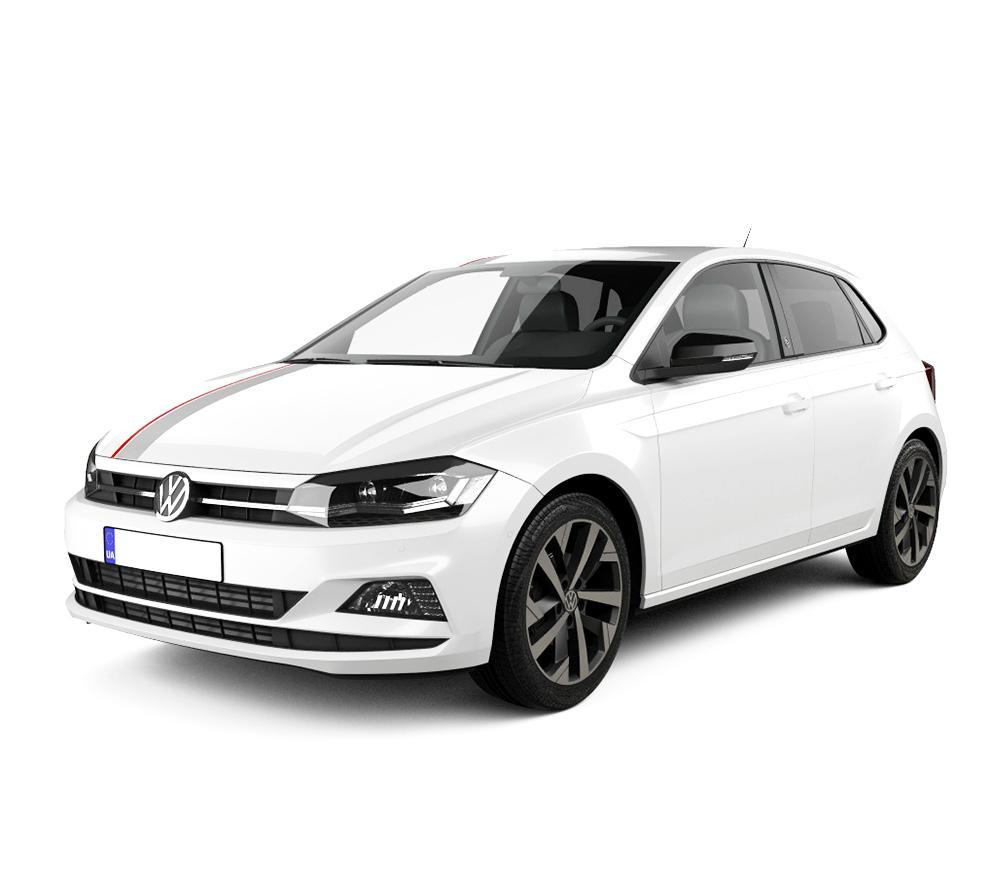 Gummimatten mit hohem Rand Volkswagen Polo VI baujahr 10.2017 - bis heute, karosserie schrägheck