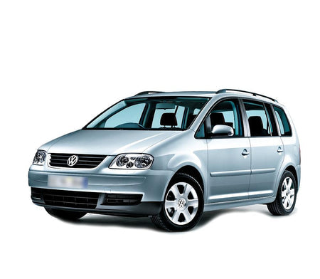 Auto Fußmatten Volkswagen Touran I Facelift baujahr 09.2010 - 08.2015, karosserie van