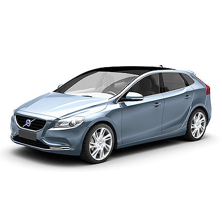 Gummimatten mit hohem Rand Volvo V40 II baujahr 07.2012 - bis heute, karosserie schrägheck