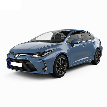 Gummimatten mit hohem Rand Toyota Corolla Hybrid baujahr 2019 - bis heute, karosserie limousine