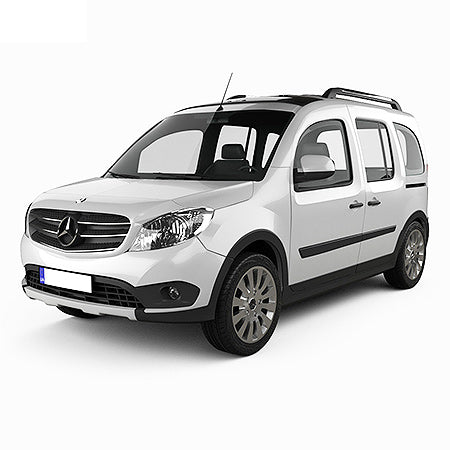 Gummimatten mit hohem Rand Mercedes Citan W420 Tourer baujahr 10.2021 - bis heute, karosserie van