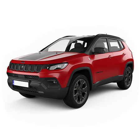 Gummimatten mit hohem Rand Jeep Compass Facelift Plug-in Hybrid baujahr 2021 - bis heute, karosserie suv