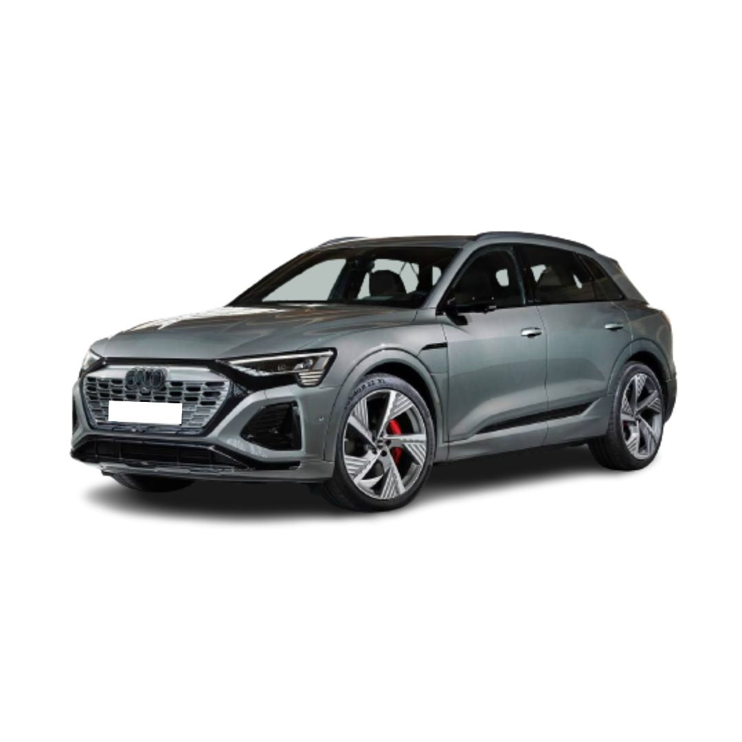 Gummimatten mit hohem Rand Audi Q8 E-Tron Electric baujahr 05.2019 - bis heute, karosserie suv