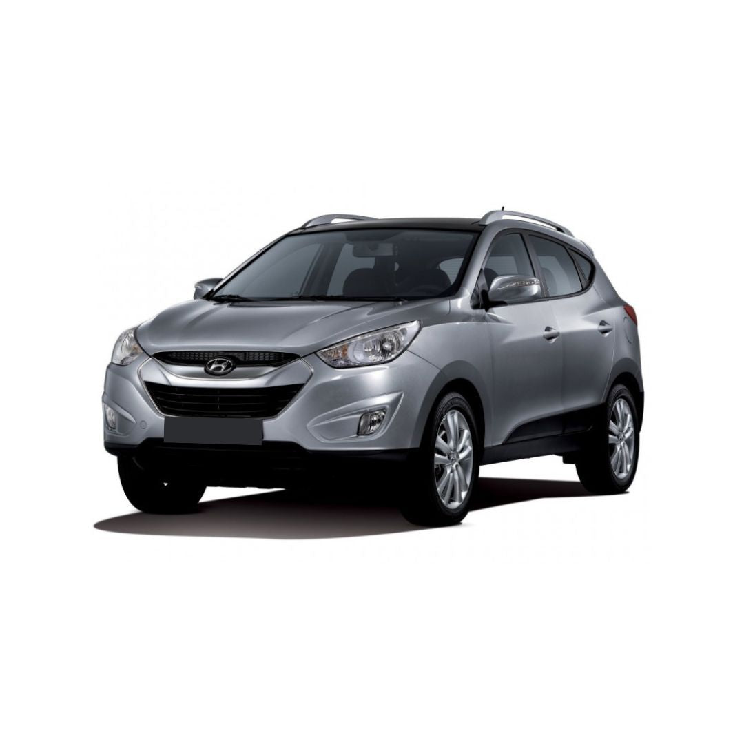 Gummimatten mit hohem Rand Hyundai Tucson baujahr 2009 - 2015, karosserie suv