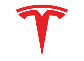 Gummimatten mit hohem Rand Tesla