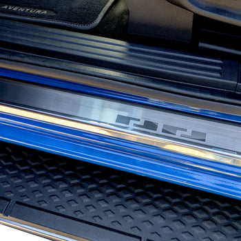 Einstiegsleisten Edelstahl Volkswagen Amarok, baujahr 2022 - bis heute, karosserie pickup | 08-1206