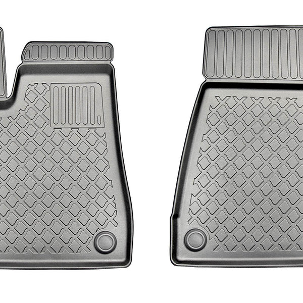 Gummimatten mit hohem Rand Tesla Model X, baujahr 10.2016 - 12.2020, karosserie suv 6-7 sitzplätze, vordere automatten | 653861