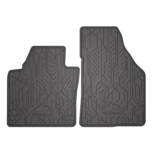 Vordere Gummimatten Volkswagen Touran I, baujahr 03.2003 - 08.2010, karosserie van (2 Stk.) | ND0391