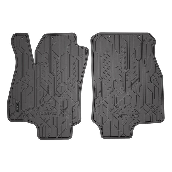 Vordere Gummimatten Opel Astra G, baujahr 1998 - 2009, karosserie schrägheck (2 Stk.) | ND0696