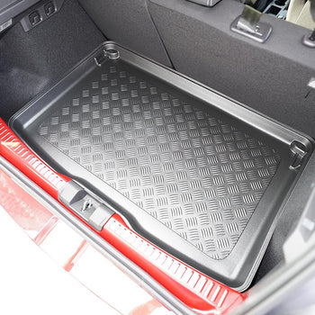 Kofferraumwannen Dacia Sandero Stepway Sandero III Stepway, karosserie schrägheck, baujahr 01.2021 - bis heute, oberer kofferraumboden, ohne höhenverstellbarer boden | 193062BSC