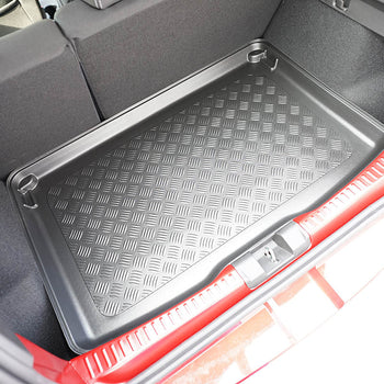 Kofferraumwannen Dacia Sandero Stepway Sandero III Stepway, karosserie schrägheck, baujahr 01.2021 - bis heute, oberer kofferraumboden, ohne höhenverstellbarer boden | 193062BSC