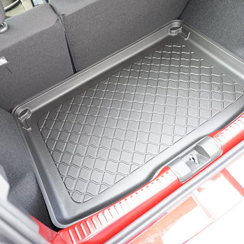 Kofferraumwannen Dacia Sandero Stepway Sandero III Stepway, karosserie schrägheck, baujahr 01.2021 - bis heute, oberer kofferraumboden, ohne höhenverstellbarer boden | 193062GRD