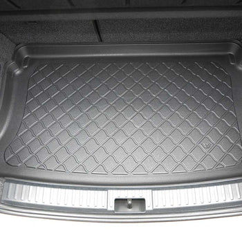 Kofferraumwannen Seat Ibiza V, karosserie schrägheck, baujahr 06.2017 - bis heute, 6f, oberer kofferraumboden, varioboden im hoechsten ebene | 193078GRD