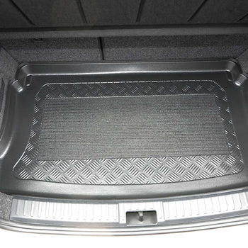 Kofferraumwannen Seat Ibiza V, karosserie schrägheck, baujahr 06.2017 - bis heute, 6f, oberer kofferraumboden, varioboden im hoechsten ebene | 193078