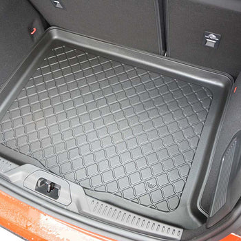 Kofferraumwannen Ford Focus IV MHEV, karosserie schrägheck, baujahr 09.2018 - bis heute, unteren kofferraumboden, schmal reserverad | 193141GRD