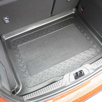 Kofferraumwannen Ford Focus IV MHEV, karosserie schrägheck, baujahr 09.2018 - bis heute, unteren kofferraumboden, schmal reserverad | 193141