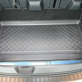 Kofferraumwannen Ford Tourneo Custom Facelift, karosserie van, baujahr 02.2018 - bis heute, radstand l1, hinter der 3. sitzreihe | 193146GRD