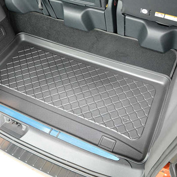 Kofferraumwannen Ford Tourneo Custom Facelift, karosserie van, baujahr 02.2018 - bis heute, radstand l1, hinter der 3. sitzreihe | 193146GRD