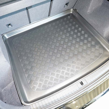 Kofferraumwannen Audi Q3 III Quattro, karosserie suv, baujahr 10.2025 - bis heute, oberer kofferraumboden, varioboden im hoechsten ebene | 193226BSC