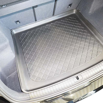 Kofferraumwannen Audi Q3 II PHEV, karosserie suv, baujahr 01.2021 - bis heute, oberer kofferraumboden, varioboden im hoechsten ebene | 193226GRD