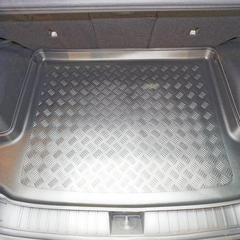 Kofferraumwannen Kia Sportage V, karosserie suv, baujahr 04.2022 - 2025, oberer kofferraum mit abnehmbarer seitenohren für subwoofer | 193323BSC