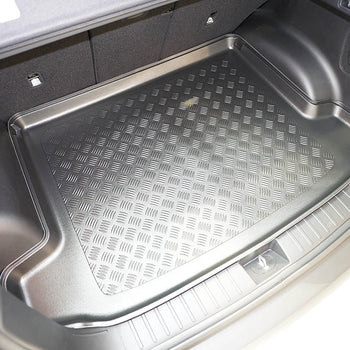 Kofferraumwannen Kia Sportage V, karosserie suv, baujahr 04.2022 - 2025, oberer kofferraum mit abnehmbarer seitenohren für subwoofer | 193323BSC