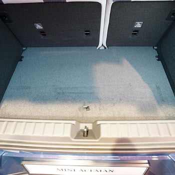 Kofferraumwannen Mini Aceman EV, karosserie suv, baujahr 11.2024 - bis heute, oberer kofferraumboden, varioboden im hoechsten ebene | 193560BSC