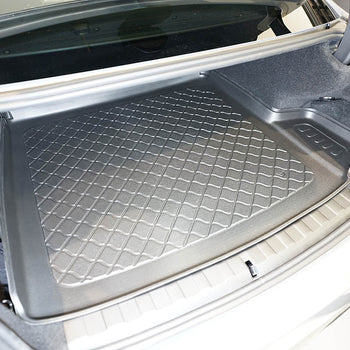 Kofferraumwannen BMW 3er Reihe G20 PHEV, karosserie limousine, baujahr 07.2019 - bis heute, oberer kofferraumboden, varioboden im hoechsten ebene | 193642GRD