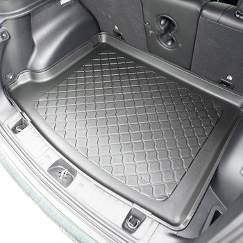 Kofferraumwannen Jeep Compass Plug-in Hybrid, karosserie suv, baujahr 2021 - bis heute, oberer kofferraumboden, varioboden im hoechsten ebene | 193832GRD