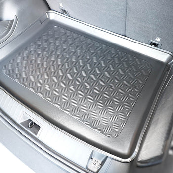 Kofferraumwannen Jeep Renegade 4xe PHEV, karosserie suv, baujahr 06.2020 - bis heute, oberer kofferraumboden, varioboden im hoechsten ebene | 193833BSC