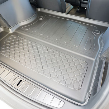 Kofferraumwannen Tesla Model X Facelift, karosserie suv, baujahr 01.2021 - bis heute, 6-7 sitzplätze, hinter der 2. sitzreihe (3. sitzreihe geschlossen) | 193874GRD