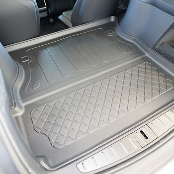 Kofferraumwannen Tesla Model X Facelift, karosserie suv, baujahr 01.2021 - bis heute, 6-7 sitzplätze, hinter der 2. sitzreihe (3. sitzreihe geschlossen) | 193874GRD