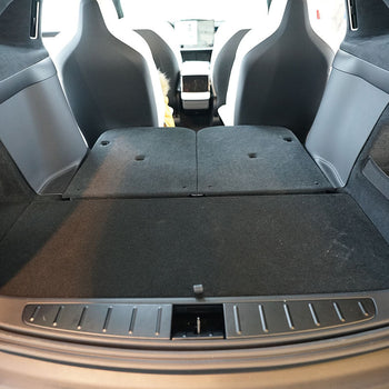 Kofferraumwannen Tesla Model X Facelift, karosserie suv, baujahr 01.2021 - bis heute, 6-7 sitzplätze, hinter der 2. sitzreihe (3. sitzreihe geschlossen) | 193874GRD