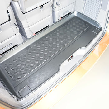 Kofferraumwannen Volkswagen T7 Multivan, karosserie van, baujahr 10.2021 - bis heute, kurzer radstand, hinter der 3. sitzreihe | 193893BSC