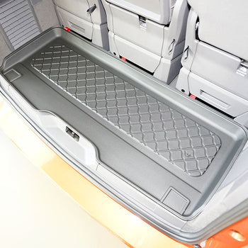 Kofferraumwannen Volkswagen T7 Multivan, karosserie van, baujahr 10.2021 - bis heute, kurzer radstand, hinter der 3. sitzreihe | 193893GRD