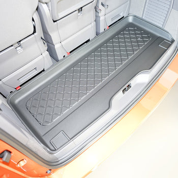 Kofferraumwannen Volkswagen T7 Multivan, karosserie van, baujahr 10.2021 - bis heute, kurzer radstand, hinter der 3. sitzreihe | 193893GRD