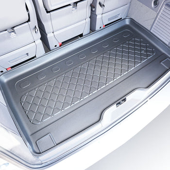 Kofferraumwannen Volkswagen T7 Multivan, karosserie van, baujahr 2022 - bis heute, langer Radstand, hinter der 3. Sitzreihe #4