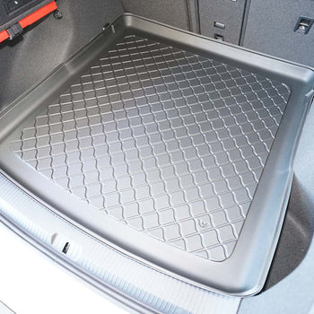 Kofferraumwannen Volkswagen ID .7, karosserie schrägheck, baujahr 08.2023 - bis heute, oberer kofferraumboden, varioboden im hoechsten ebene | 193903GRD