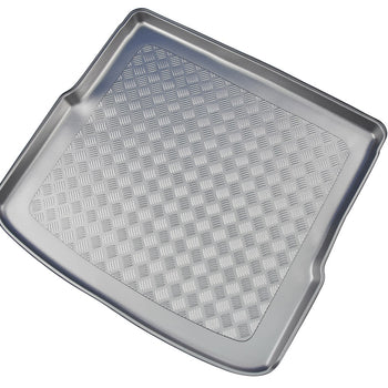 Kofferraumwannen Skoda Enyaq IV EV, karosserie suv, baujahr 02.2022 - bis heute, oberer kofferraumboden, varioboden in mittelposition | 193989BSC