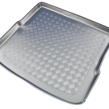 Kofferraumwannen Skoda Enyaq IV EV, karosserie suv, baujahr 02.2022 - bis heute, oberer kofferraumboden, varioboden in mittelposition | 193989BSC