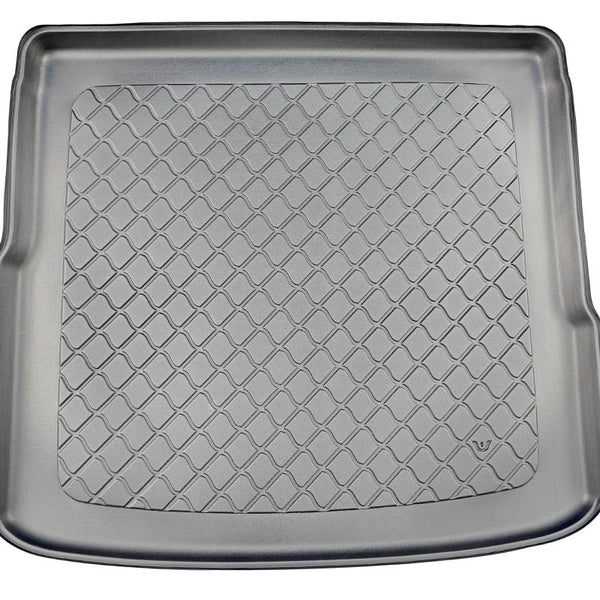 Kofferraumwannen Skoda Enyaq IV Electric, karosserie suv, baujahr 02.2022 - bis heute, oberer kofferraumboden, varioboden in mittelposition | 193989GRD