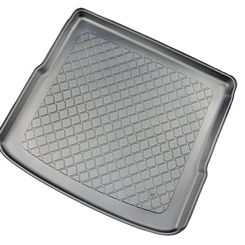 Kofferraumwannen Skoda Enyaq IV Electric, karosserie suv, baujahr 02.2022 - bis heute, oberer kofferraumboden, varioboden in mittelposition | 193989GRD