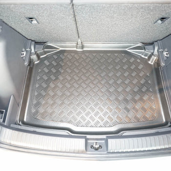 Kofferraumwannen Skoda Fabia IV, karosserie schrägheck, baujahr 09.2021 - bis heute, unteren kofferraumboden, ohne/unter dem varioboden | 193990BSC