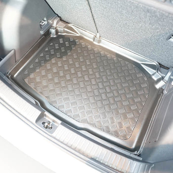 Kofferraumwannen Skoda Fabia IV, karosserie schrägheck, baujahr 09.2021 - bis heute, unteren kofferraumboden, ohne/unter dem varioboden | 193990BSC