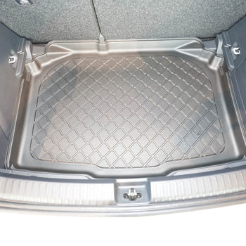 Kofferraumwannen Skoda Fabia IV, karosserie schrägheck, baujahr 09.2021 - bis heute, unteren kofferraumboden, ohne/unter dem varioboden | 193990GRD