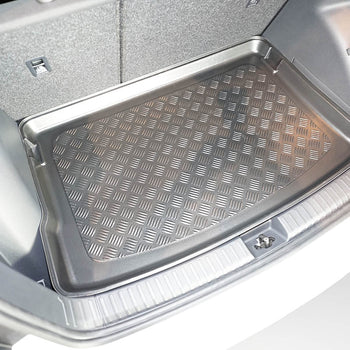 Kofferraumwannen Skoda Fabia IV, karosserie schrägheck, baujahr 09.2021 - bis heute, oberer kofferraumboden, ohne/unter dem varioboden | 193991BSC