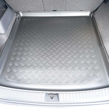 Kofferraumwannen Skoda Kodiaq Facelift II, karosserie suv, baujahr 12.2023 - bis heute, 5 sitzplätze, oberer kofferraumboden, varioboden im hoechsten ebene | 193993BSC